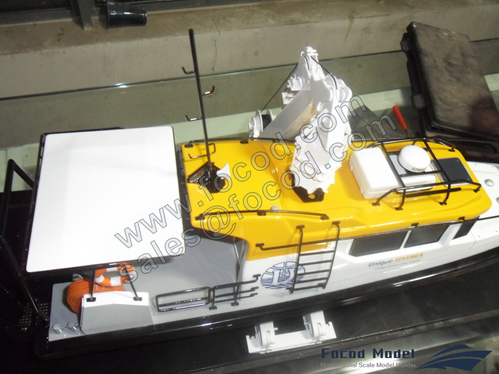 customized model of 14m Diving Support Vessel
